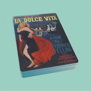 Scatola di Cioccolatini in Latta Cinema La Dolce Vita SOR7
